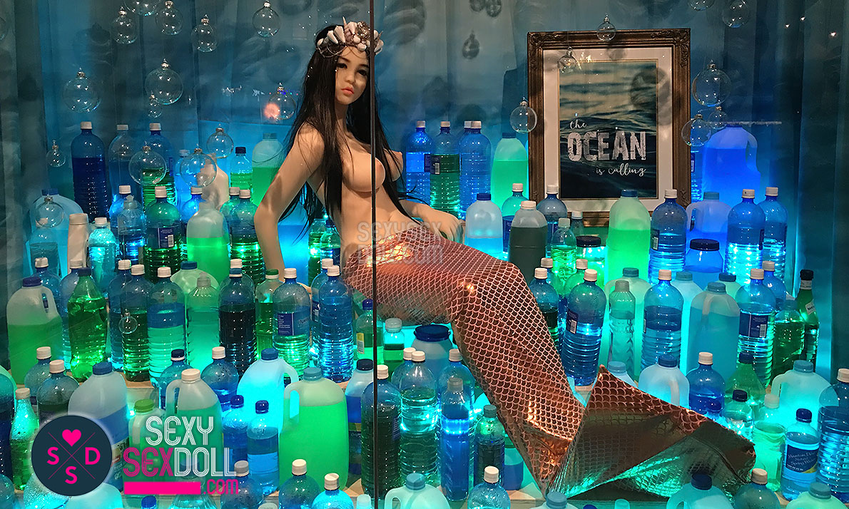 mermaid mannequin doll -customer raw photo for sexysexdoll