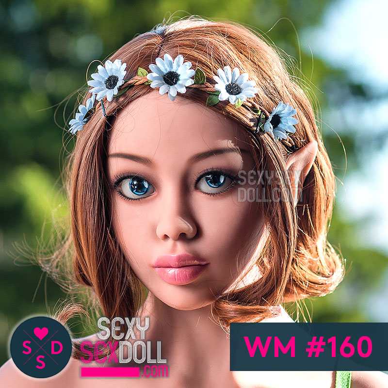 WM elf Sex Doll Head #160-Elf Ayla