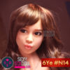 6Yeラブドールの頭部 #N14 美知香