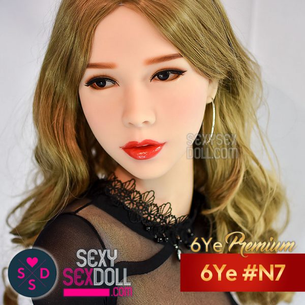 Porn-star Sex Doll Head - 6Ye #N7 Chloe