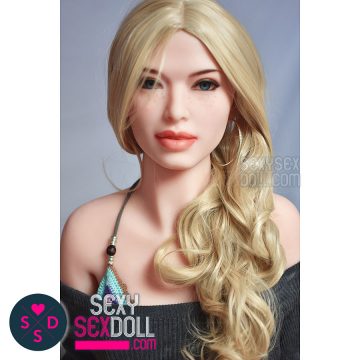Sex Doll Long Blonde Curvy Wig 6Ye Premium Sex Doll wig SexySexDoll