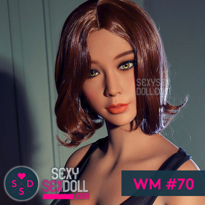 Asian Love Doll WM sex doll head #70 Cameron