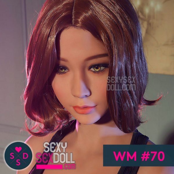 Asian Love Doll WM sex doll head #70 Cameron