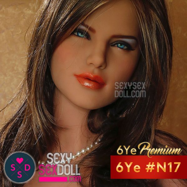 6Ye Premium Sex Doll Head #N17 - Slutty Britney