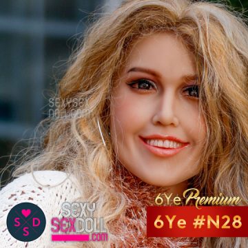 6Ye Premium Smiley Sex Doll Face #N28