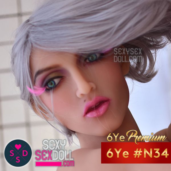 6Ye Premium Sex Doll Head #N34 Maddelena