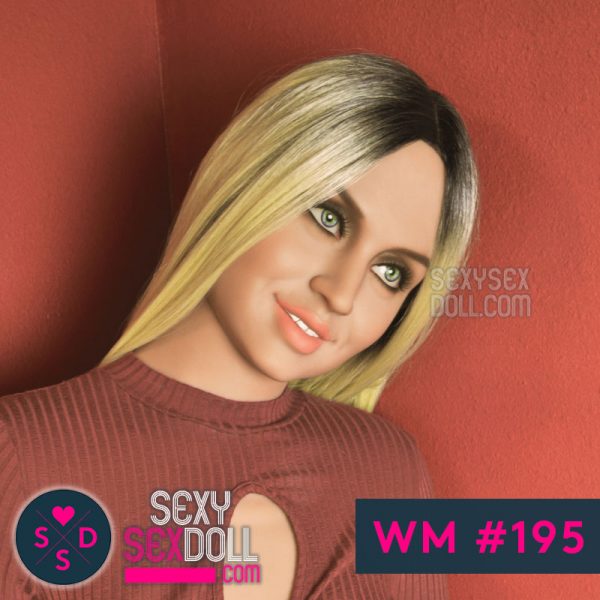 MILF sex doll head WM #195 Horny Freya