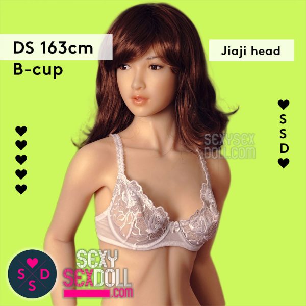 Premium Silicone Sex Doll - Doll Sweet 163cm B-cup Body Jiaxin