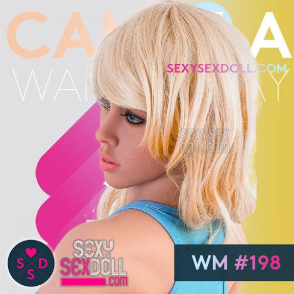 Porn Star Sex Doll head WM #198 Camilla