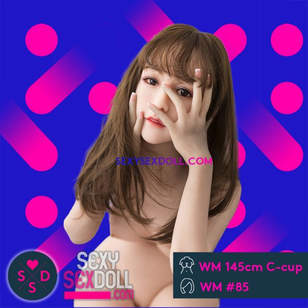 Cute Girl Next Door Sex Doll - WM 145cm C-cup love doll head 85 Miko