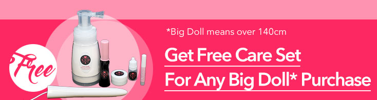 SexySexDoll 2018 promotion Free Sex Doll Care Set for any doll purchase