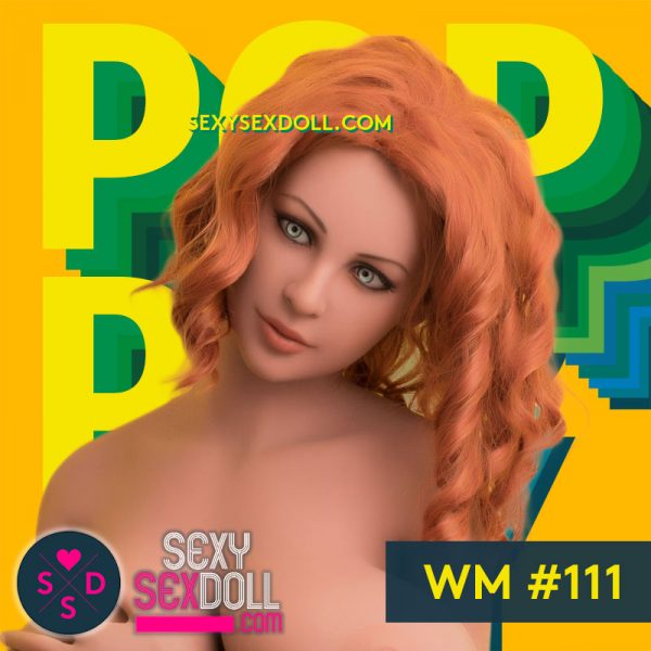 High Quality TPE Life-like Sex Doll Head WM #111 Poppy