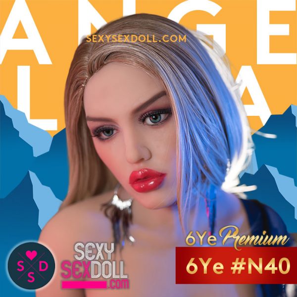 Angelina Jolie Sex Doll Head 6Ye N40