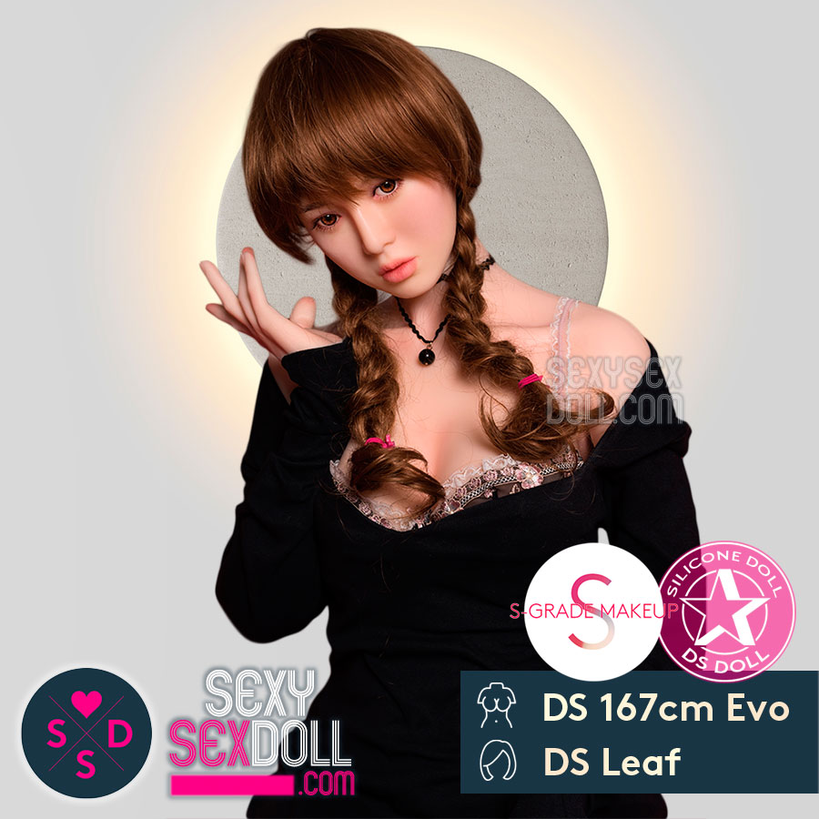 Real Silicone Sex Doll Asian Hot Girl 167cm Evo Leaf