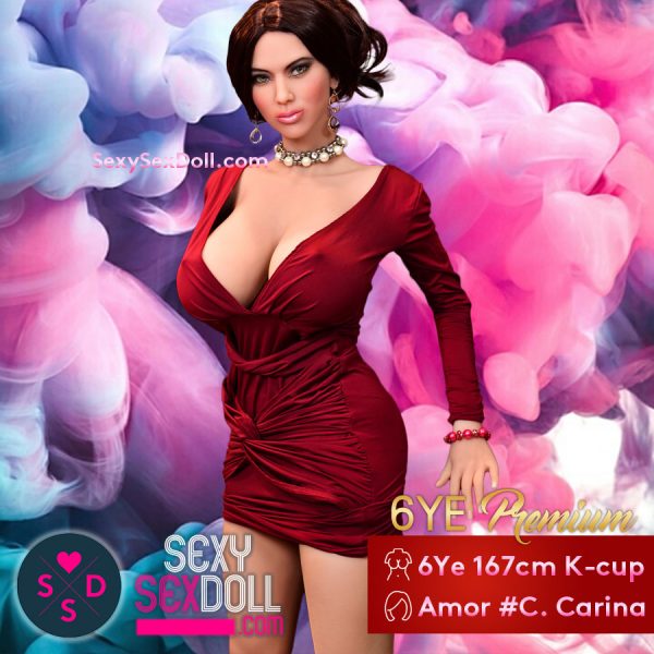 Party Girl Sex Doll 6Ye Premium 167cm 5ft6 K-cup Head Amor C Carina