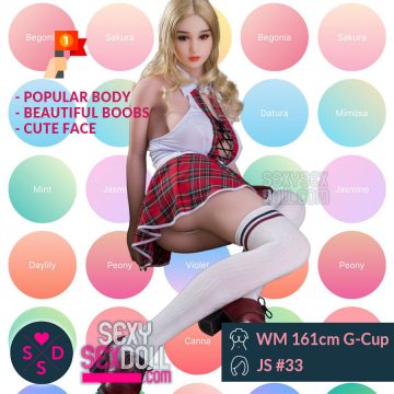 Romantic Sex Doll ★ Jinsan 161cm 5ft3 G-cup Face 33 Loren