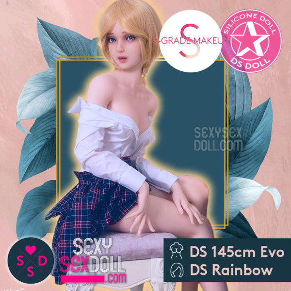 Naughty Girl Sex Doll DS Silicone 145cm Evo Head Rainbow