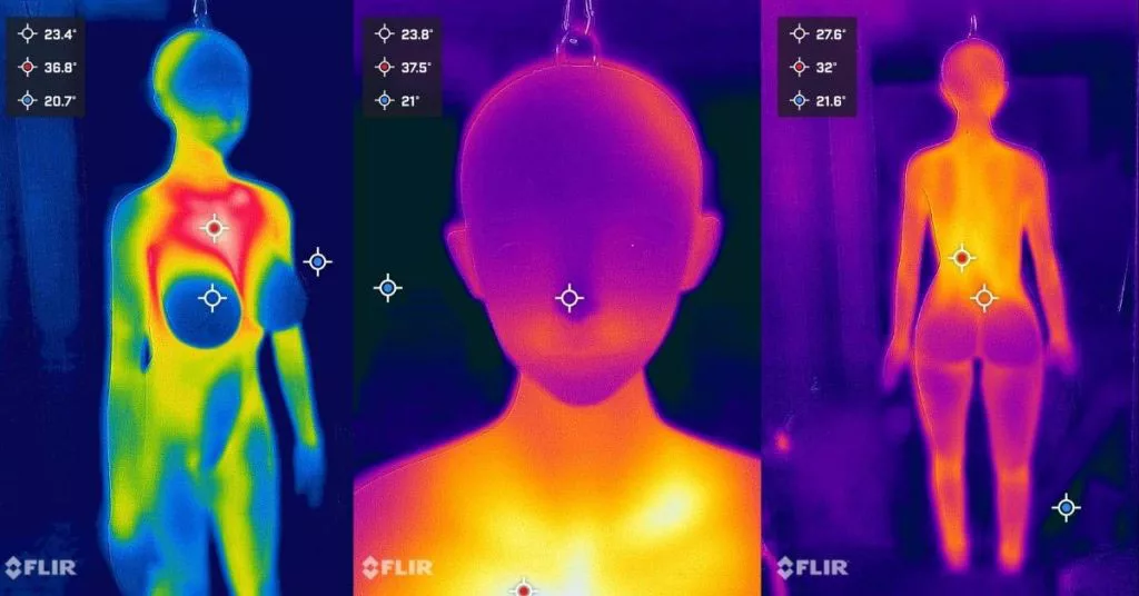 Sex doll Internal Heating Detect