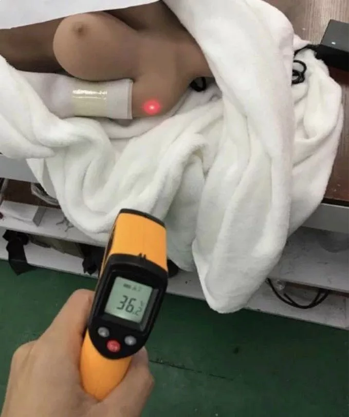 Sex doll Internal Heating Measurement