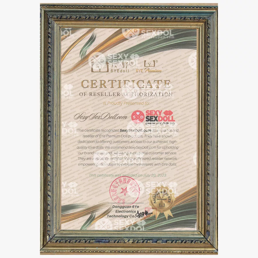 6Ye-Doll-6Yedollglobal-Certificate-of-Reseller-Authorization-for-SexySexDoll-