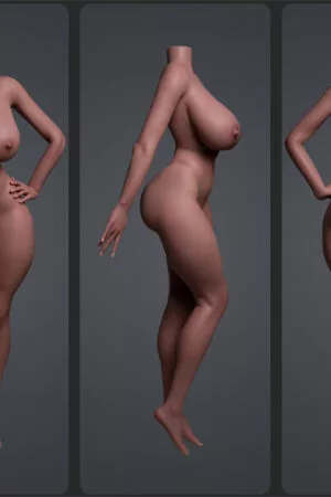 Custom Sex Doll 3D Design